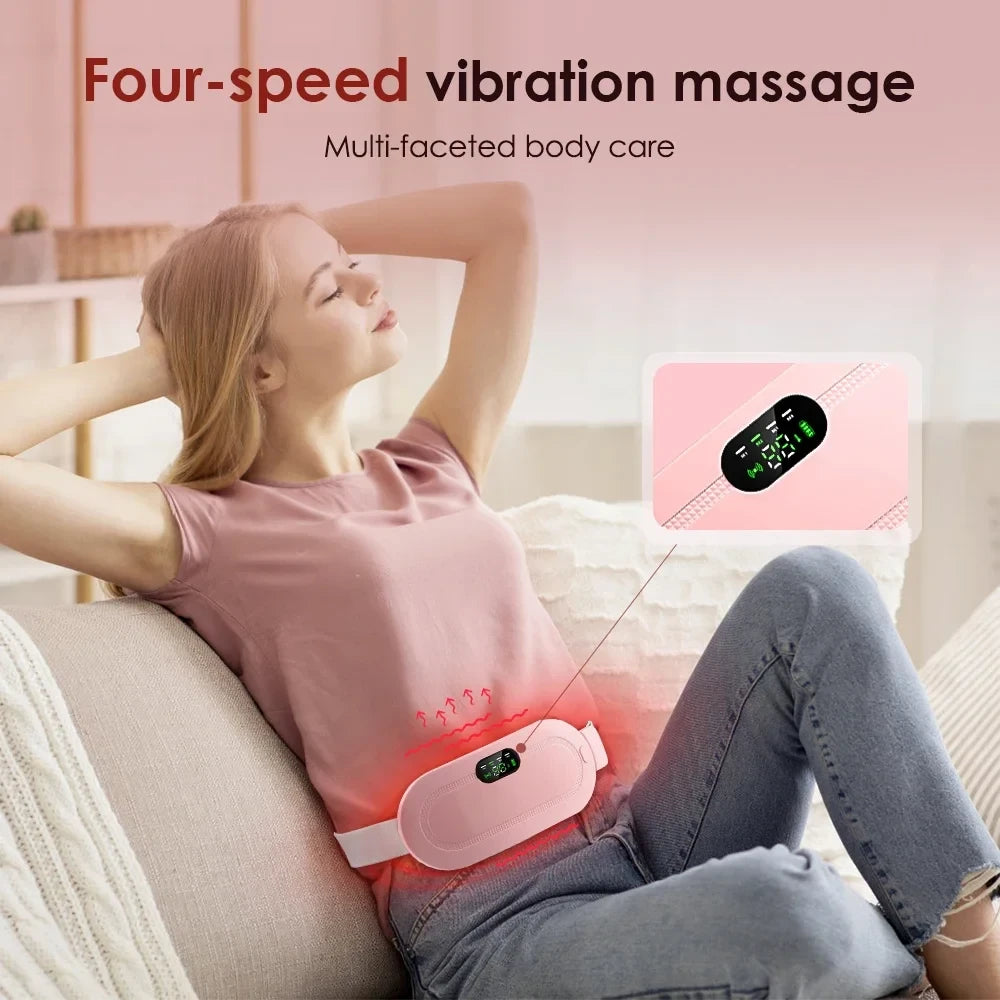 Electric Menstrual Cramp Relief Heating Belt